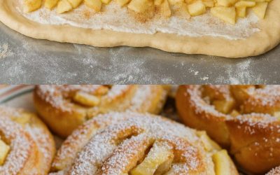 Supersnelle appelslakjes met 4 appels, zo lekker dat ik ze twee keer per week bak!