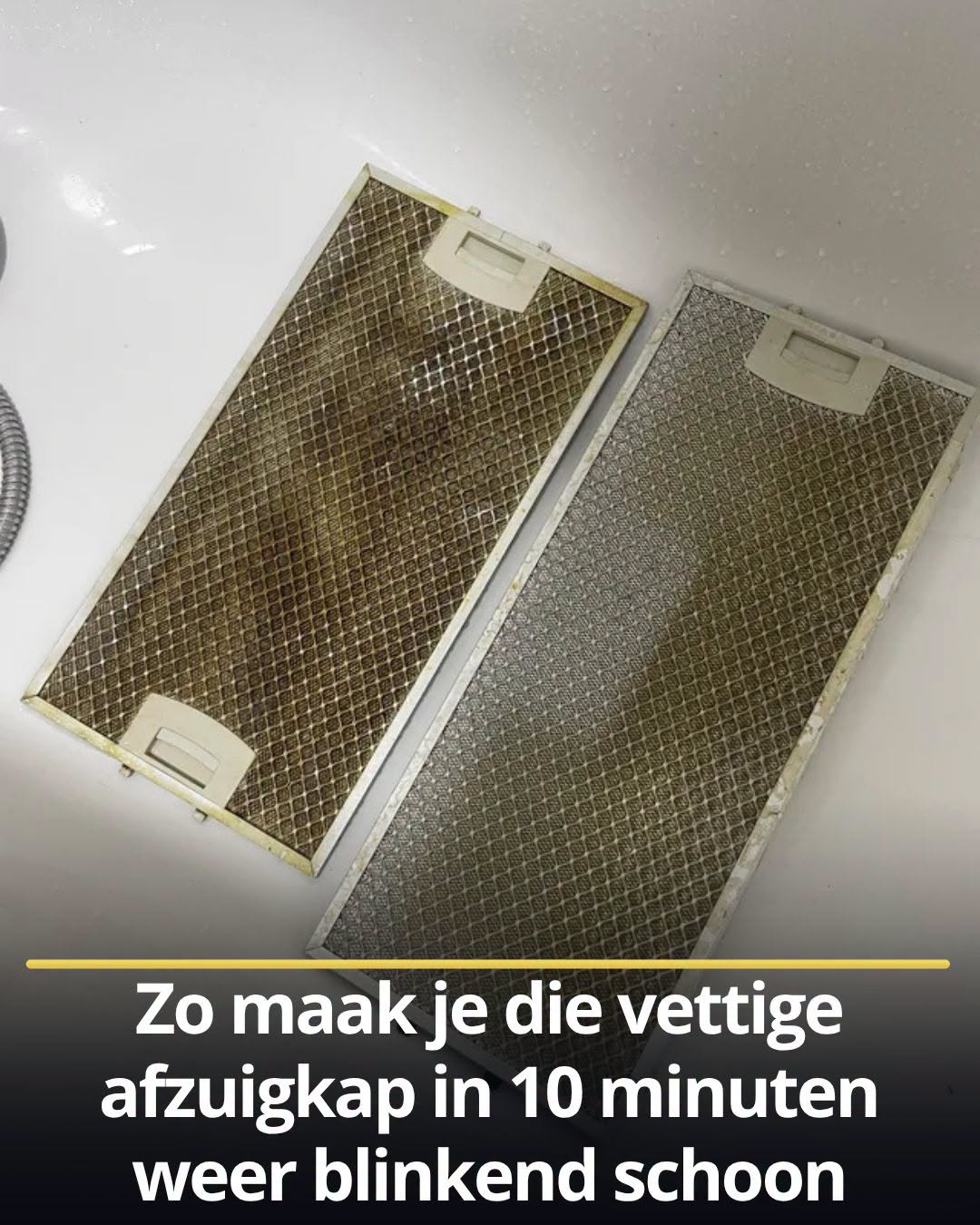 Zo maak je die vettige afzuigkap in 10 minuten weer blinkend schoon