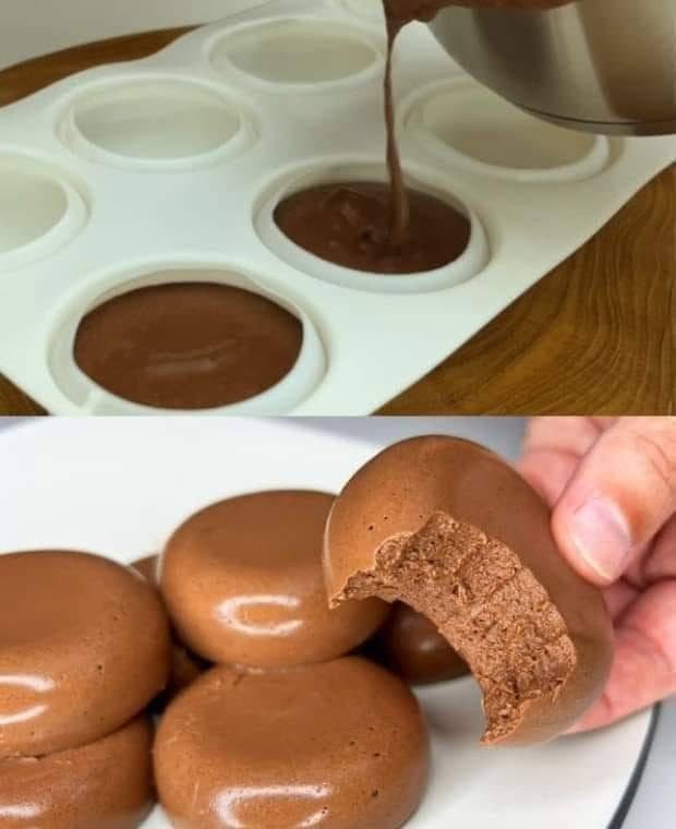 Suikervrij! Geen calorieën! Slechts 3 ingrediënten! Caloriearm dessert