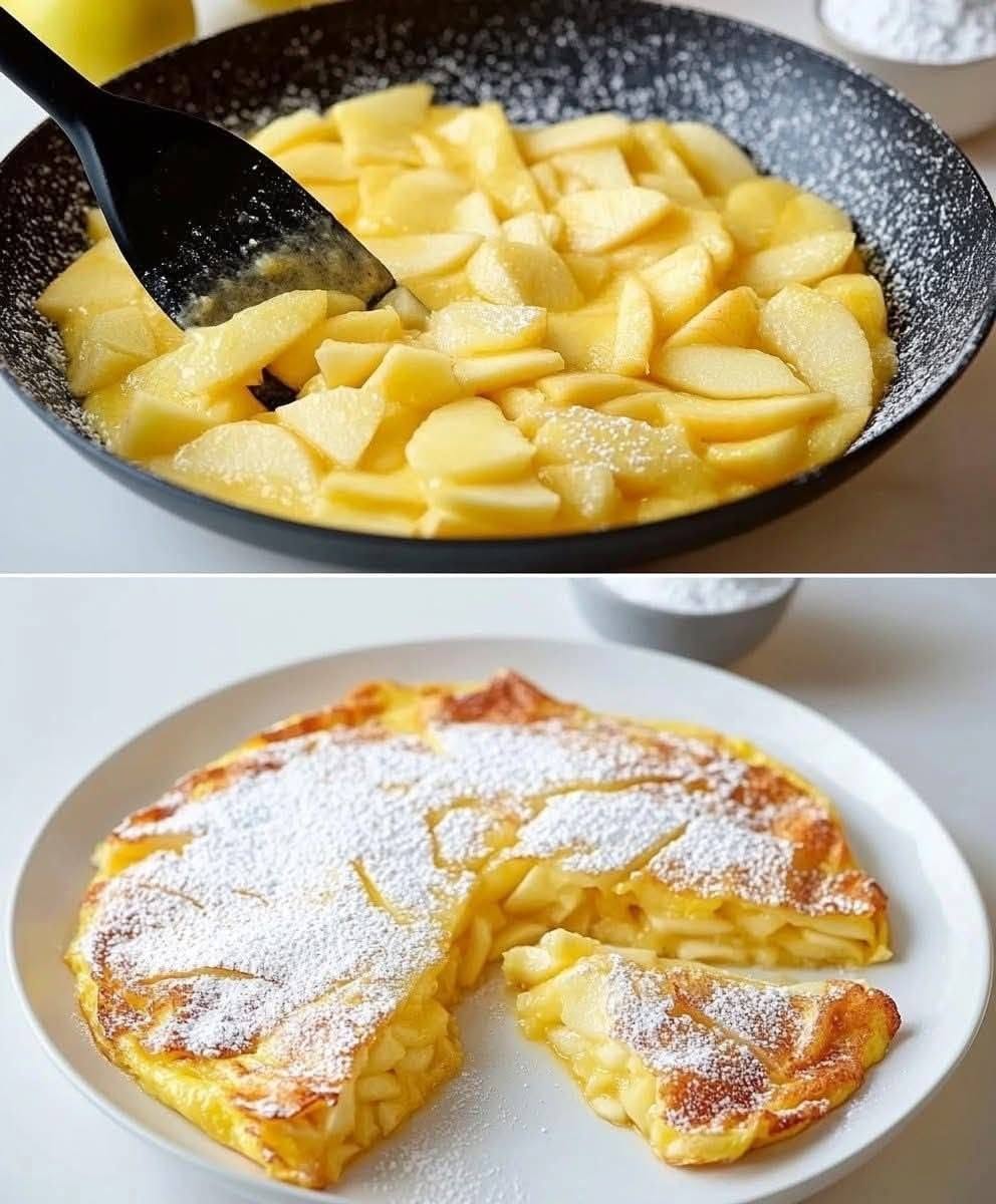 Deze appelomelet is magisch!