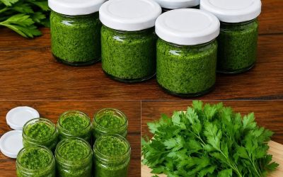 Zelfgemaakte Kruidenpasta voor Soepen, Sauzen en Marinades