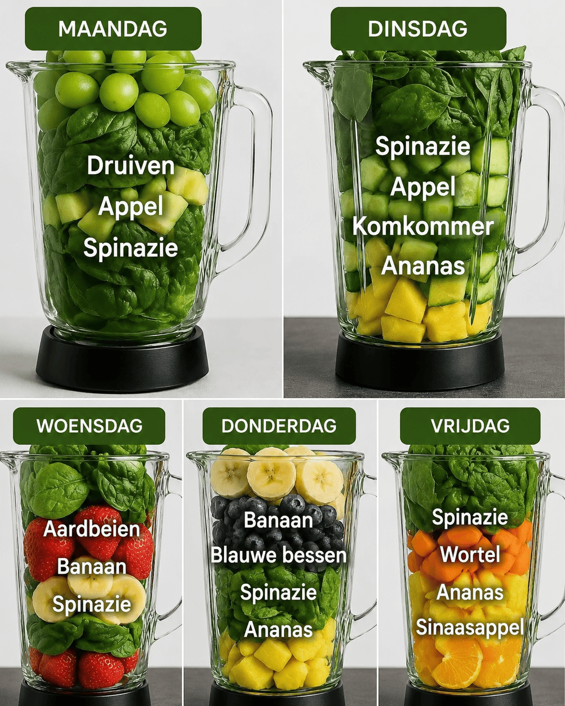 Dit 7-daagse smoothieplan gaf mijn 60-jarige oma meer energie, een frisse huid en sterker haar