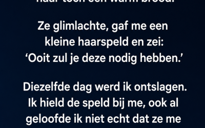 De haarspeld die een leven veranderde
