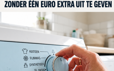 Een simpele en gratis manier om je wasgoed sneller te drogen, zonder wasdroger of extra ruimte.