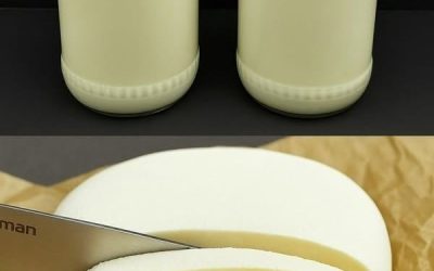 Zelfgemaakte Kaas van Melk, Yoghurt en Eieren