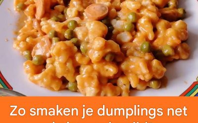 Zo zal je nokedlid er in vredestijd uitzien! Een paar huisvrouwen van het platteland hebben het geheim onthuld.