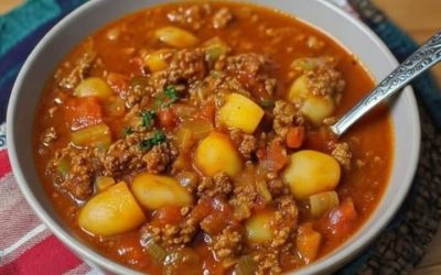 Boerenpan met paprika en gehakt schotel: simpel, kruidig en heerlijk vullend