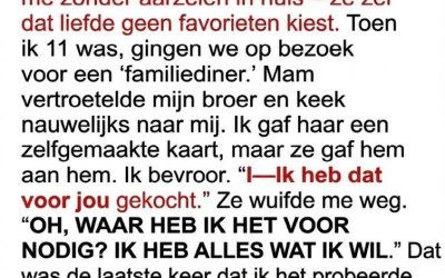 Mijn moeder liet mij, toen ik 10 jaar oud was, in de steek om haar ‘perfecte zoon’ op te voeden, maar mijn oma liet haar daarvoor boeten.