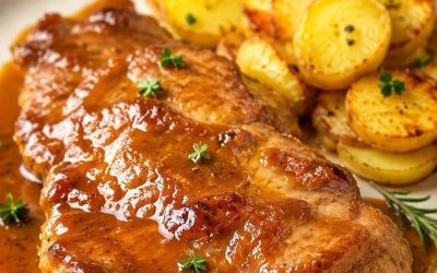 Varkenskoteletten in biersaus – sappig, aromatisch en supermakkelijk te bereiden!