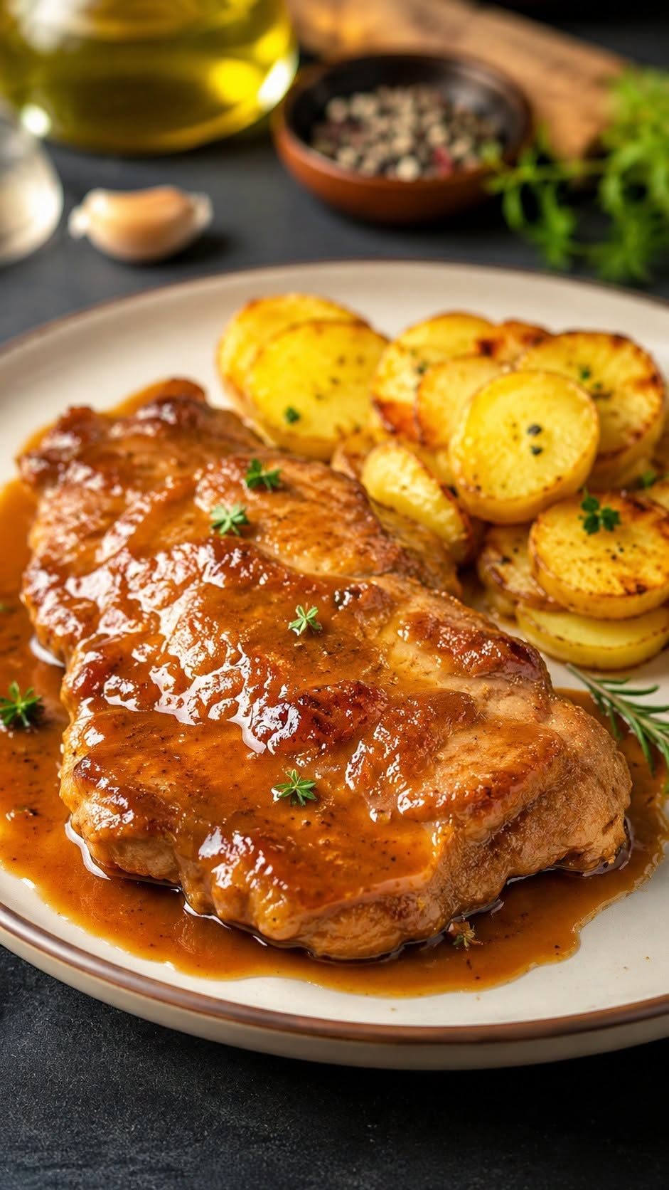 Varkenskoteletten in biersaus – sappig, aromatisch en supermakkelijk te bereiden!