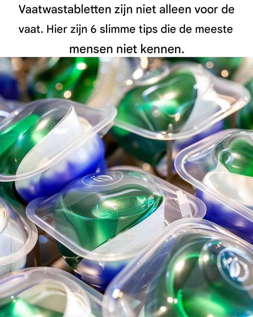 6 onverwachte manieren om vaatwastabletten te gebruiken (die echt werken)