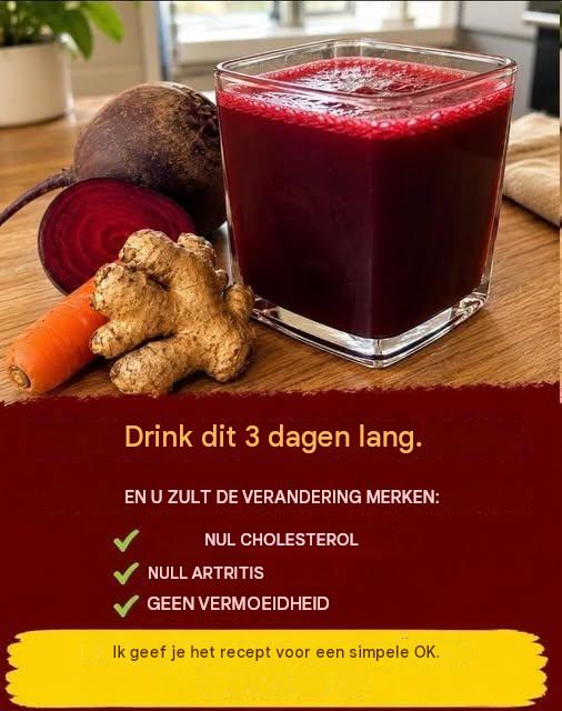 Heerlijke rode bieten en citroensap reinigen de darmen en bevorderen gewichtsverlies.