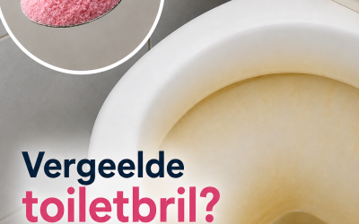 Een vergeelde toiletbril? Dit simpele schoonmaaktrucje kan zichtbaar verschil maken
