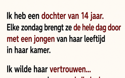 Ze opende de slaapkamerdeur van haar dochter en verwachtte het ergste, maar wat ze zag liet haar huilen